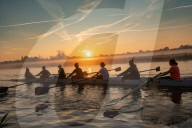FEATURE - Frühsport bei herbstlicher Morgenstimmung in Cambridge