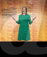 Launch their general election manifesto in Camden, London, Great Britain 
20th November 2019 

Lib Dem Leader Jo Swinson launches her partyís manifesto