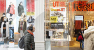 Black Friday sale branding in Oxford Street, London