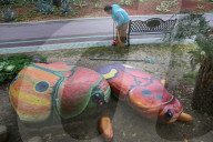 FEATURE - 3D-Bilder auf Steinen an Expo in Nantong