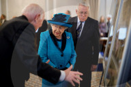 PEOPLE - Queen Elizabeth II visits the new headquarters of the Royal Philatelic society in London 