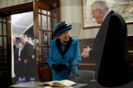 PEOPLE - Queen Elizabeth II visits the new headquarters of the Royal Philatelic society in London 