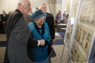 PEOPLE - Queen Elizabeth II visits the new headquarters of the Royal Philatelic society in London 