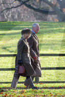 PEOPLE - Prinz Charles und Camilla besuchen Sonntagsmesse in Sandringham