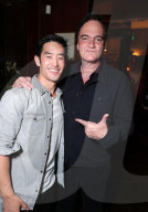 PEOPLE - John Travolta und Quentin Tarantino am 'Once Upon a Time in Hollywood' event  in LA
