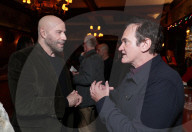 PEOPLE - John Travolta und Quentin Tarantino am 'Once Upon a Time in Hollywood' event  in LA