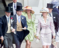 PEOPLE - ARCHIV: Prince Andrew und Jeffrey Epstein mit Ghislane Maxwell am Royal Ascot Ladies Day 2000P
