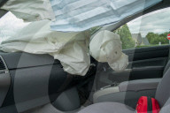 Crashed car