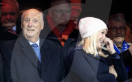 PEOPLE - Harald und Mette-Marit von Norwegen am Fussballfinal in Oslo