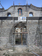 FEATURE - Kirche von Zhrebchevo in Bulgarien wird nach Austrocknung des Stausees restauriert