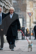 NEWS - GB Wahlen: Boris Johnson vor dem Wahllokal