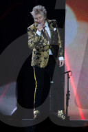 PEOPLE - Rod Stewart Performs at O2 Arena, London