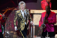 PEOPLE - Rod Stewart Performs at O2 Arena, London