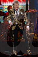 PEOPLE - Rod Stewart Performs at O2 Arena, London