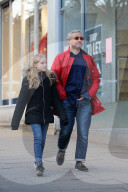 Martin Freeman enjoys some down time with his family in North London