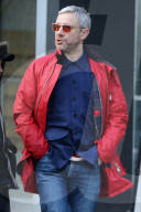Martin Freeman enjoys some down time with his family in North London