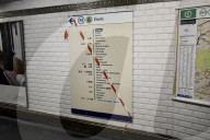 NEWS - Streik in Frankreich: Geschlossene Metro-Stationen in Paris