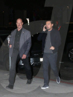 Leonardo DiCaprio arriving at the Arclite Cinerama Dome for a Q & A for "Once upon a Time in Hollywood"