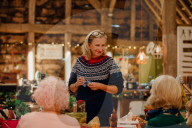 The Repair Shop. Expert craftsmen pool their talents and resources to restore heirlooms and treasured antiques such as music boxes, vases and clocks to prove that anything can be restored to their former glory.