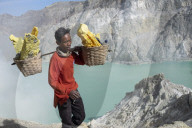 NEWS -  Schwefelabbau in Indonesien