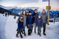 PEOPLE - 1. Schultag für die dänischen Royals an einer Privatschule in Verbier