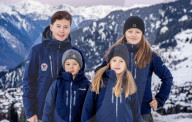 PEOPLE - 1. Schultag für die dänischen Royals an einer Privatschule in Verbier