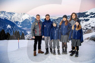 PEOPLE - 1. Schultag für die dänischen Royals an einer Privatschule in Verbier
