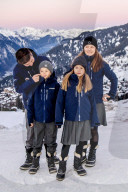 PEOPLE - 1. Schultag für die dänischen Royals an einer Privatschule in Verbier