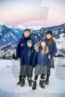 PEOPLE - 1. Schultag für die dänischen Royals an einer Privatschule in Verbier