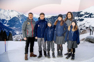 PEOPLE - 1. Schultag für die dänischen Royals an einer Privatschule in Verbier