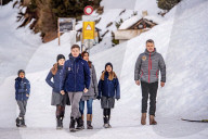 PEOPLE - 1. Schultag für die dänischen Royals an einer Privatschule in Verbier