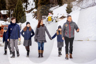 PEOPLE - 1. Schultag für die dänischen Royals an einer Privatschule in Verbier