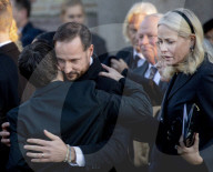 PEOPLE -  Trauerfeier für Ari Behn in Oslo
