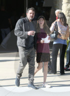 Ben Affleck And Daughter Violet Look SO Adorable Together At Sunday Services