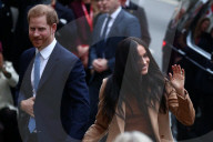 ROYALS - Prinz Harry und Meghan besuchen das Canada House in London