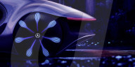FEATURE - Mercedes-Benz enthüllt neues elektrisches Konzeptauto inspiriert durch Avatar-Film