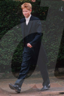 PRINCE HARRY FIRST 1ST DAY AT ETON COLLEGE PUBLIC SCHOOL, BERKSHIRE, BRITAIN - 1998