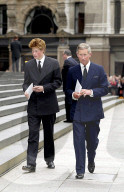 MEMORIAL SERVICE ON THE FIRST ANNIVERSARY OF THE TERRORIST ATTACKS IN AMERICA AT ST PAULS CATHEDRAL, LONDON, BRITAIN - 11 SEP 2002