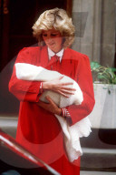 Birth of Prince Harry, Lindo Wing, St Mary's Hospital, London, UK - Sep 1984