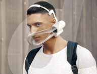 FEATURE - Schmutzfilternde Gesichtsmaske
