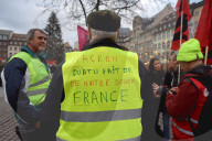 NEWS - Proteste bei einer Demonstration gegen die Rentenreform in Strassburg