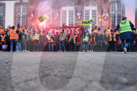 NEWS - Proteste bei einer Demonstration gegen die Rentenreform in Strassburg