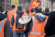 NEWS - Proteste bei einer Demonstration gegen die Rentenreform in Strassburg