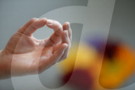 Yoga hand position