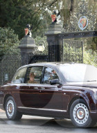 Queen Elizabeth attends church service, Sandringham, Norfolk, UK - 12 Jan 2020