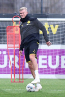 SPORT - Erling Haarland beim Borussia Dortmund Training