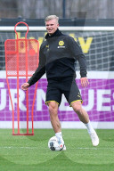 SPORT - Erling Haarland beim Borussia Dortmund Training