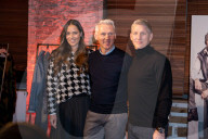 PEOPLE - Bastian Schweinsteiger mit Ehefrau Ana Ivanovic bei der BRAX x Ana Ivanovic und Bastian Schweinsteiger Modenschau an der  Fashion Week in Berlin