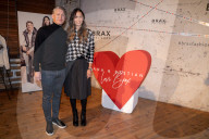 PEOPLE - Bastian Schweinsteiger mit Ehefrau Ana Ivanovic bei der BRAX x Ana Ivanovic und Bastian Schweinsteiger Modenschau an der  Fashion Week in Berlin
