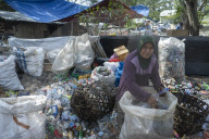 NEWS - Abfälle auf einer Deponie in Lhokseumawe, Indonesien